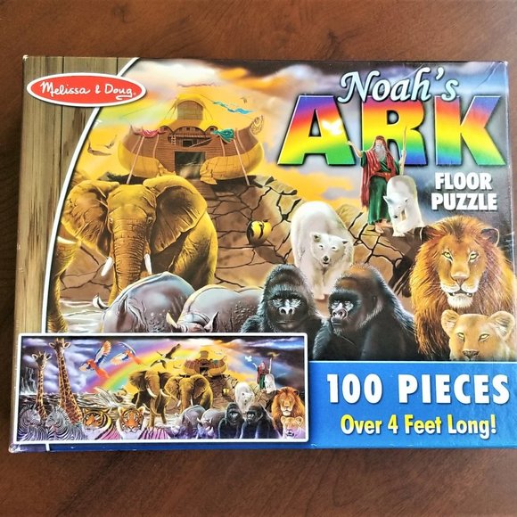 Melissa & Doug Other - Melissa & Doug Puzzle Noah's Ark 100 Piece Age 6+
